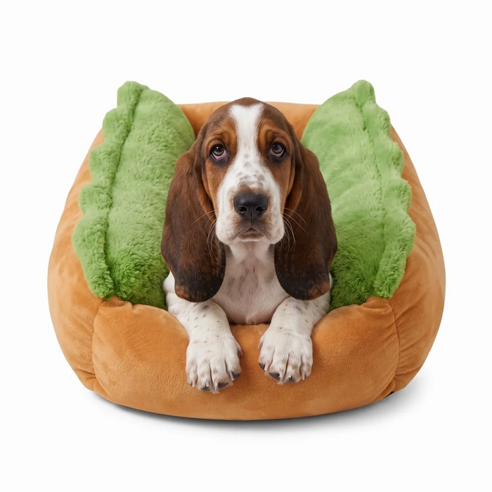 Cute Hot Dog Pet Bed