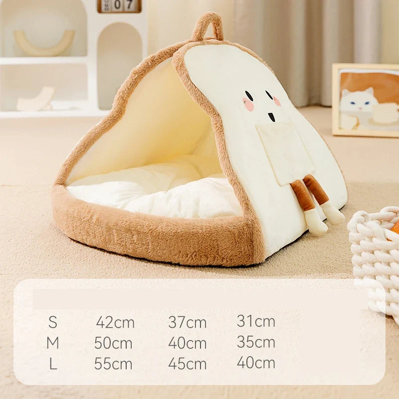 Winter Warm Dog Bed Soft Cozy Pet Sleeping Mat for Small Medium Dogs Cats