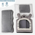 Indoor Warm Dog House Soft Pet Bed Tent