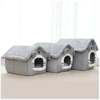 Indoor Warm Dog House Soft Pet Bed Tent