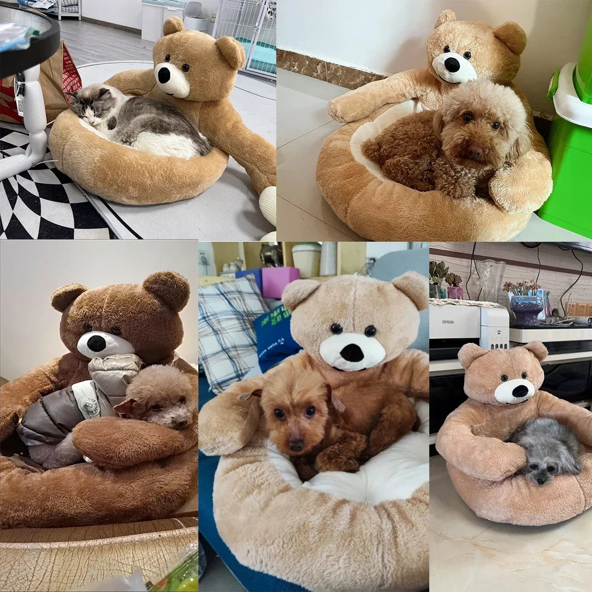 Dog Sofa Bed Fluffy Accessories Large Pet Beds Small Pets